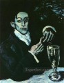 Portrait of Angel F de Soto 1903 Pablo Picasso